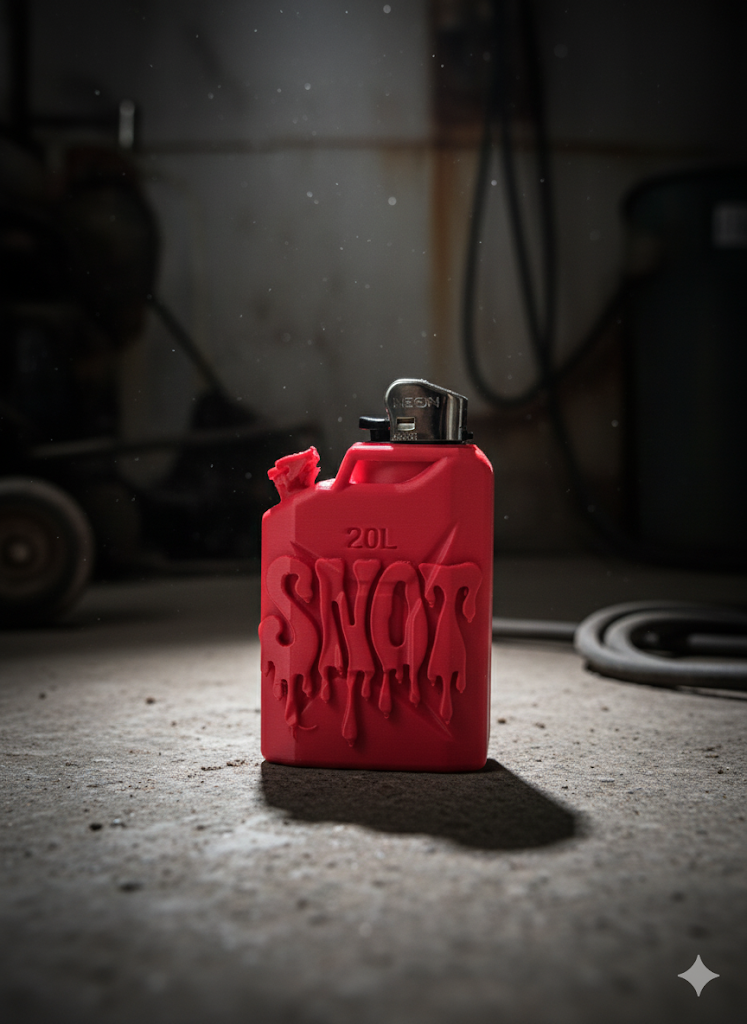 Custom Gas Can Lighter Sleeve