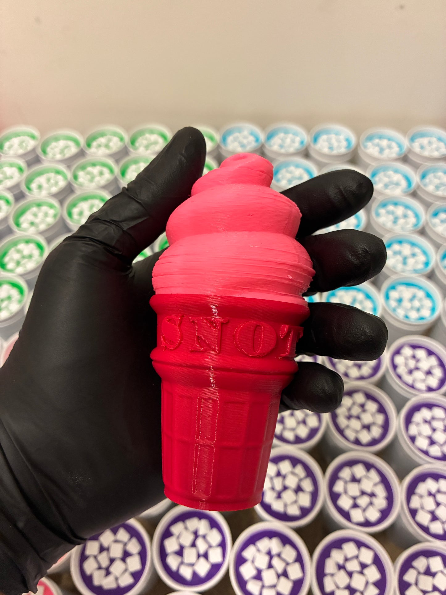3.5 Ice Cream Screw Top Smell Proof Container